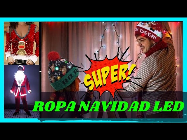 Vídeo relacionado con TOVINANNA Abrigo Mujer LED Navidad Sintética Blanca Xxl Chaqueta LED para Fiesta Disfraz Cosplay Abrigo para Club y Noche Ropa Exterior para Invierno