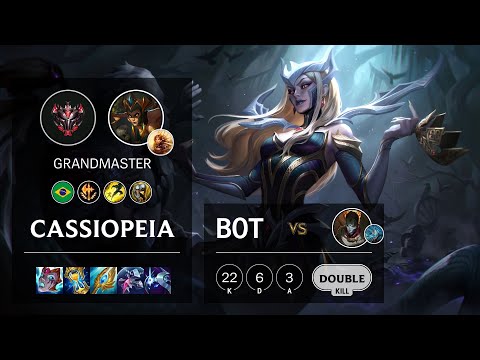 Cassiopeia Bot vs Jhin - BR Grandmaster Patch 11.18