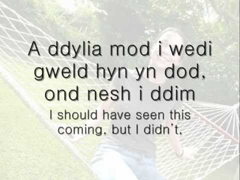 Siglo dy Sail - Meinir Gwilym (geiriau / lyrics)
