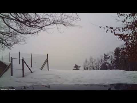 Mitsubishi Outlander snow test Laporje 2