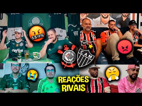 REAÇÕES RIVAIS na CLASSIFICAÇÃO do TIMÃO - CORINTHIANS 2X0 ATLETICO MG [REACT COPA DO BRASIL 2023]