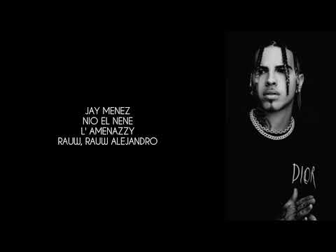 Solo Remix - Jay Menez, Rauw Alejandro, Nio Garcia, Amenazzy (Letra/Lyrics)