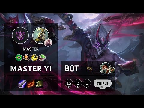 Master Yi Bot vs Miss Fortune - BR Master Patch 10.10