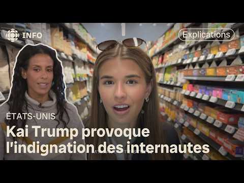 La petite-fille de Donald Trump crée la polémique dans une épicerie de luxe | Première ligne