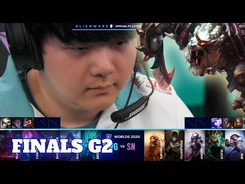 DWG vs SN - Game 2 | Grand Finals S10 LoL Worlds 2020 PlayOffs | DAMWON Gaming vs Suning G2 full