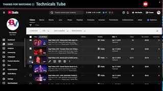 Technicals Tube Live Stream - YouTube Embed Video Posting Blog Website