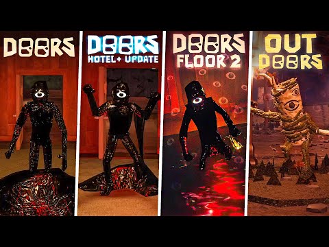 OLD vs NEW SEEK Chase! | (OUTDOORS; FLOOR 2; HOTEL+; CLASSIC)  - DOORS The Great Outdoors [Showcase]