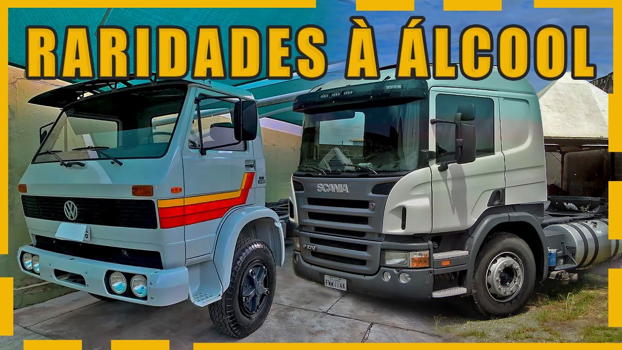 5 MELHORES CAMINHÕES A ÁLCOOL NO BRASIL