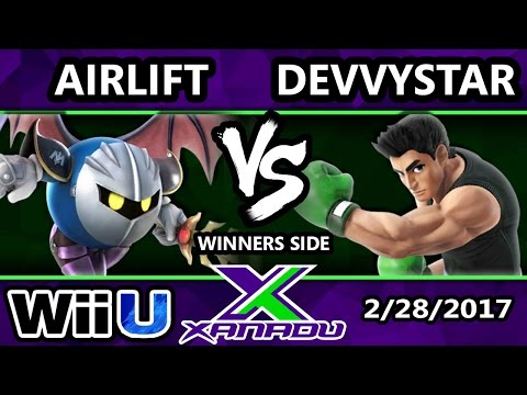S@X 191 - Airlift (Metaknight) Vs. Devvystar (Lil Mac) - SSB4 Tournament - Smash for Wii U - Smash 4