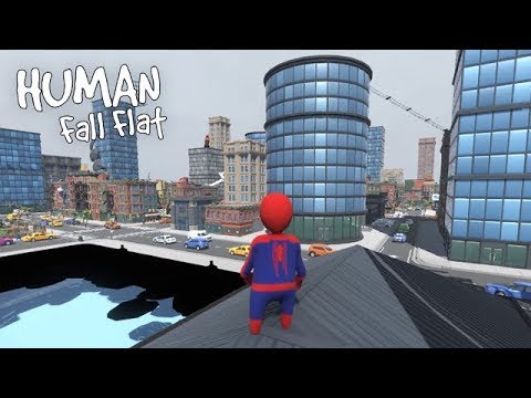 Human Fall Flat - CITY - Part 1 of 3  [PiPiParkour Workshop] - Gameplay, Walkthrough Video