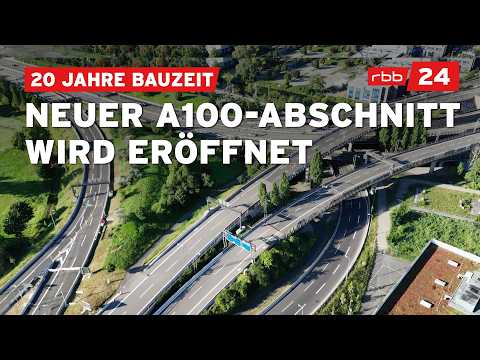 A100 Berlin: Teuerster Autobahnabschnitt Deutschlands kurz vor Eröffnung