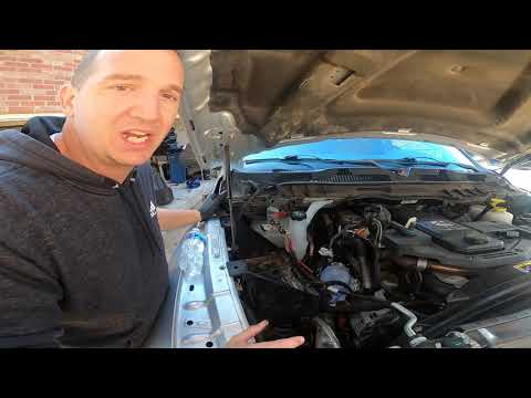 2015 RAM 6.7 3500 Coolant Resevoir change
