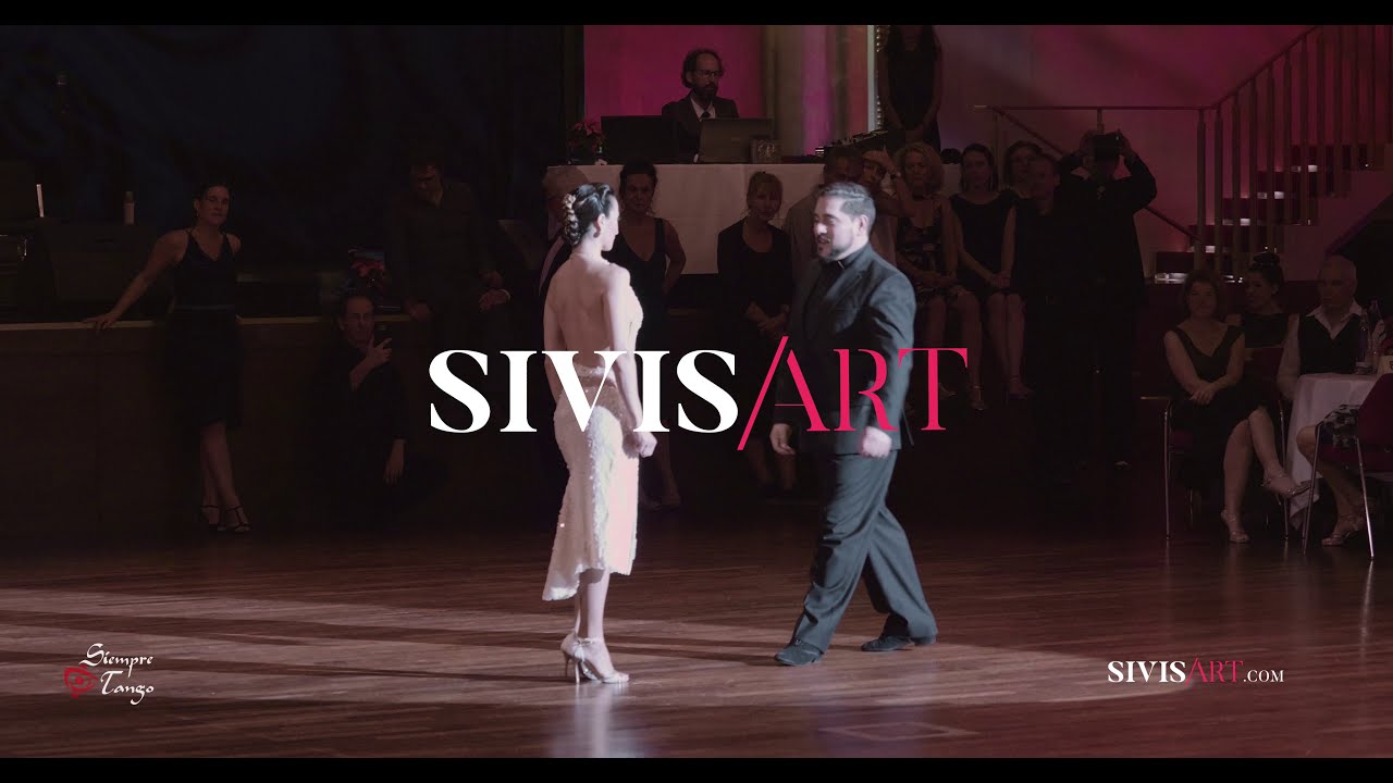 Natalia Hassan & Leonel Mendieta 3/4 Tango exhibition by Sivis'Art