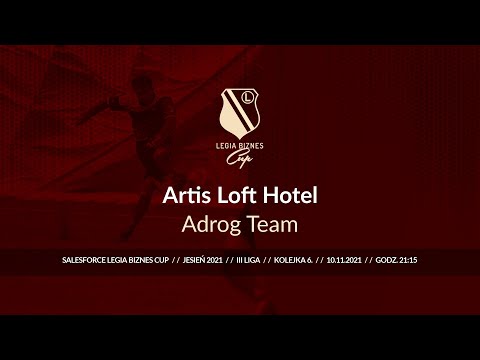 Skrót spotkania Artis Loft Hotel - Adrog Team ( Legia Biznes Cup Jesień 2021 )