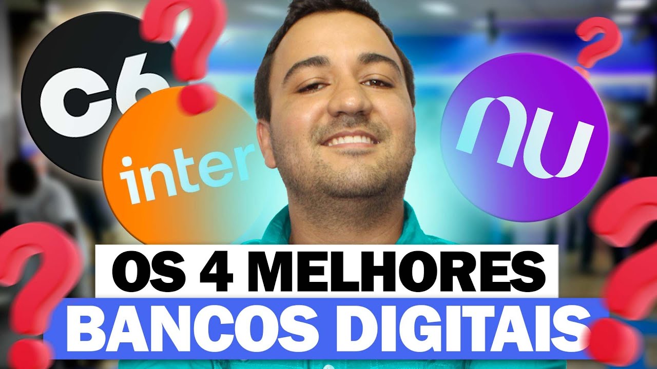 ESSE O BANCO QUE EU USO! QUAL O MELHOR BANCO DIGITAL DE 2024?