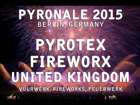 Pyronale 2015: Pyrotex - United Kingdom - England - Fireworks - Feuerwerk