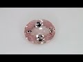 Morganite, taglio ovale, 12.17 ct Video 1