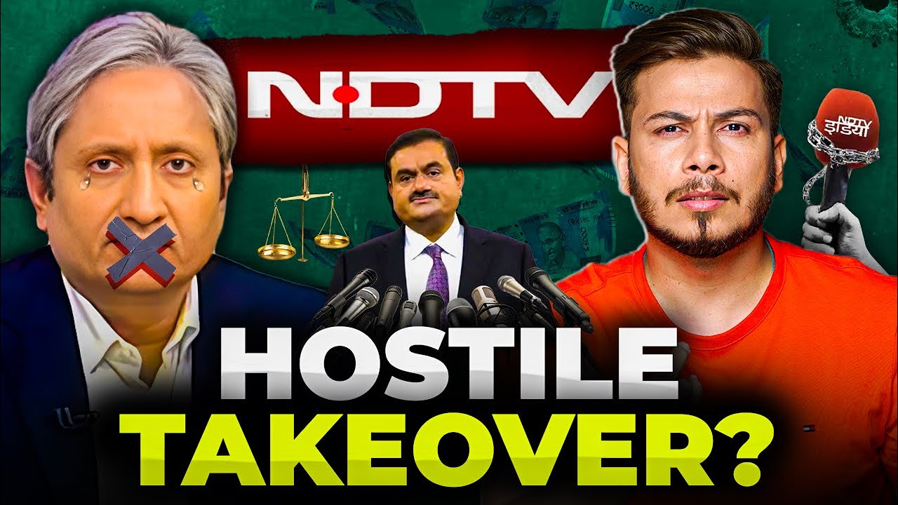 Takeover Of NDTV By Adani