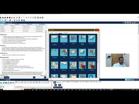 CCNA1 packet tracer 2.9.1 Basic Switch and End Device Configuration