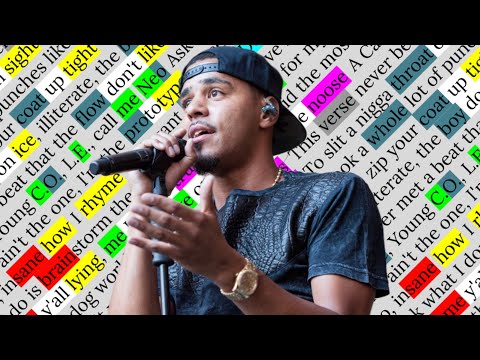 J. Cole, Black Grammys | Rhyme Scheme Highlighted
