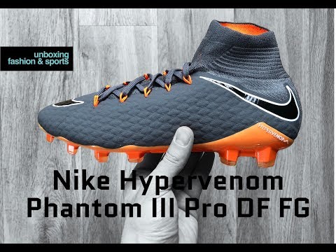 Nike Hypervenom Phantom III Pro DF FG ‘Fast AF Pack’ | UNBOXING | football boots | 2018 | 4K