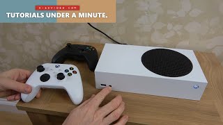 How To Sync Controllers to the Xbox Series S Console