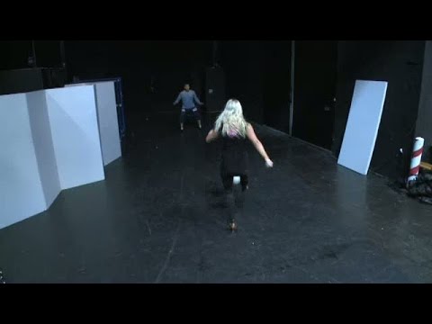 Anton Hyséns fotbollslektion med Sigrid Bernson  - Let’s Dance (TV4)