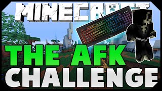 THE AFK CHALLENGE + TWO FLYING HACKERS! ( Hypixel Skywars )