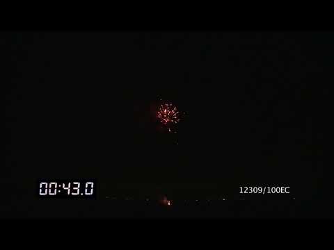 12309/100EC - Cake Ø22mm 100s I-shape 75sec H35m Cat.3 Nec780g 1.4G, Two fuses, Gipsy Party 4/1