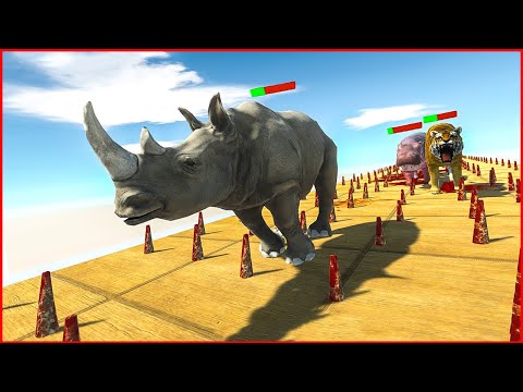 SPIKES RACE  | Animal Revolt Battle Simulator