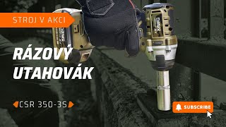 Akumulátorový rázový utahovák  CSR 350-3S BASIC BOX NAREX