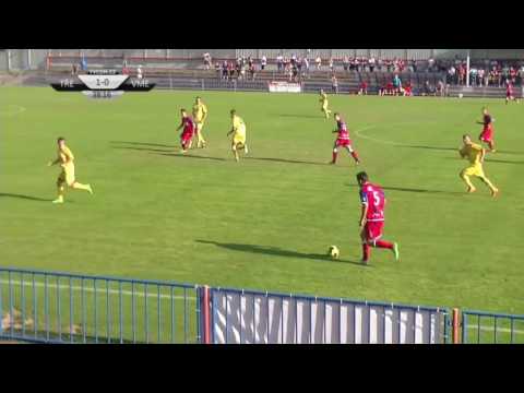 Sestřih utkání: HFK Třebíč - FC Velké Meziříčí 3:1 (2:0) - 28.8.2016 (4. kolo)