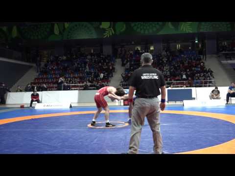 AzÇ-2017: Teymur Məmmədov - İmam Acıyev / 65 kq, bürünc medal görüşü