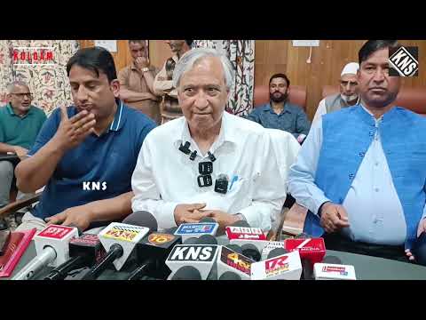 MLA #tarigami Chairs Review Meeting of Agriculture, Horticulture, Animal Husbandry and Fisheries Departments in Kulgam.