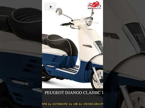 Peugeot Django Classic 125 - Video 1
