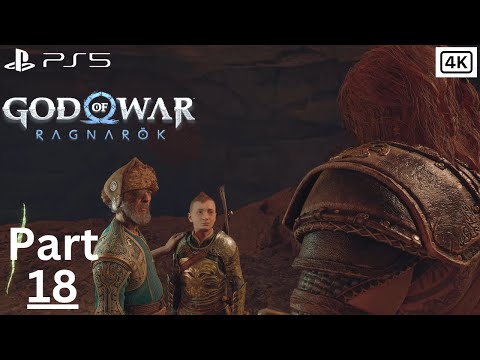 GOD OF WAR RAGNAROK PS5 - Walkthrough Gameplay Part 18 - FULL GAME [4K 60FPS PS5] - No Commentary