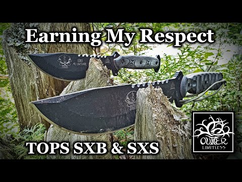 The Tops Knives SXB & SXS: Earning ALL Of My Respect!!!