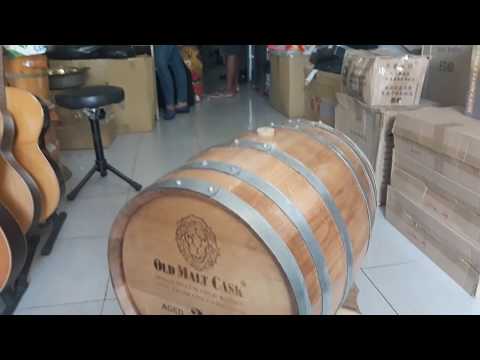Bán thùng ngâm ủ rượu gỗ sồi đỏ 50 lít vòi nhập khắc CNC - 4,4 triệu tại Phong Vân 0989875628