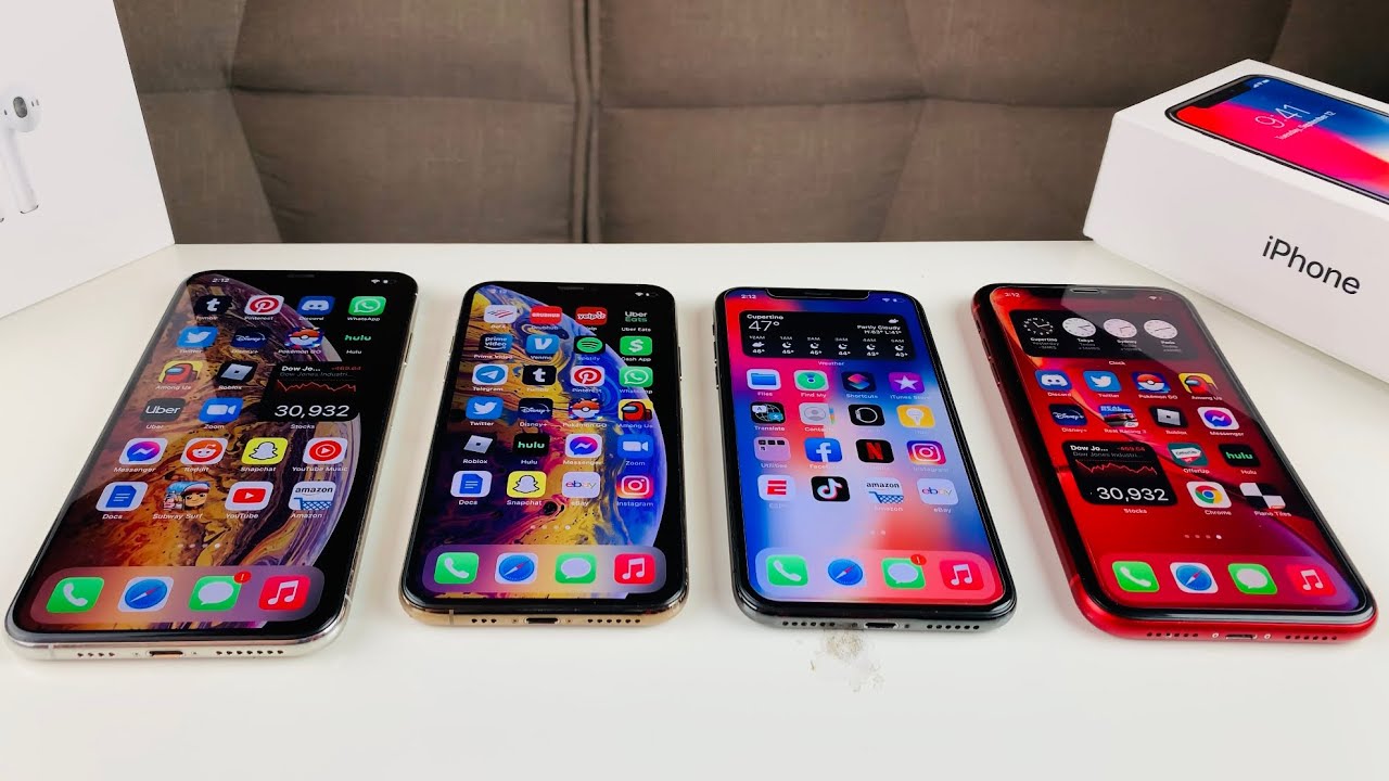 Battle of iPhone X: X vs XS vs XR vs XS Max