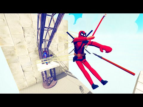 HARPOONER & SPIDER MAG + BALLISTA vs EVERY UNIT | TABS - Totally Accurate Battle Simulator