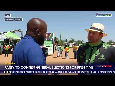 ActionSA Mashaba launches election campaign in his hometown