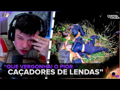 ARUAN REAGE: ACONTECEU UM ACIDENTE NA LENDA DO FAZENDEIRO - CAÇADORES DE LENDAS - Cortes do Aruan
