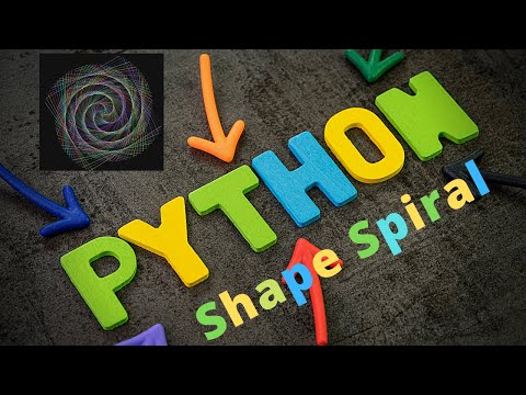 Python Turtle Project Shape Spiral