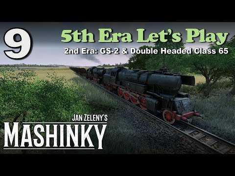 Mashinky 5th Era Let's Play #9 - 2nd Era: GS-2 & Double Headed Class 65