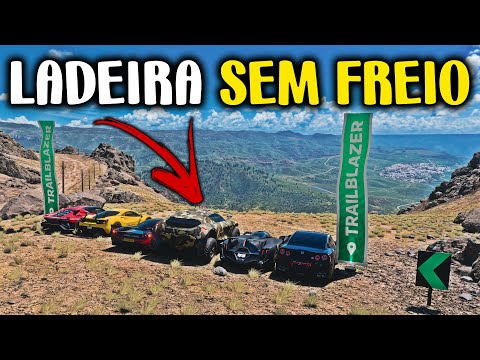 LADEIRA SEM FREIO ELE CAPOTOU FEIO - FORZA HORIZON 5 GAMEPLAY