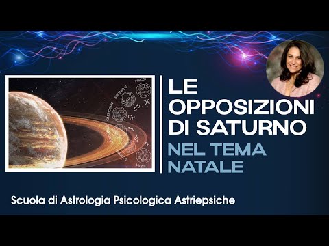 SATURNO IN OPPOSIZIONE NEL TEMA NATALE