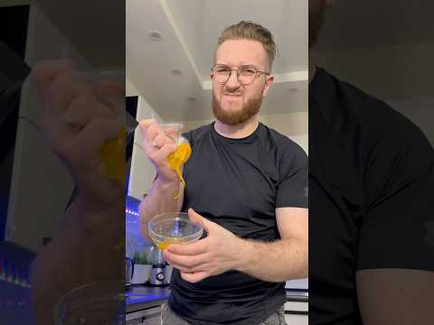 Egg yolk separation hack with cups