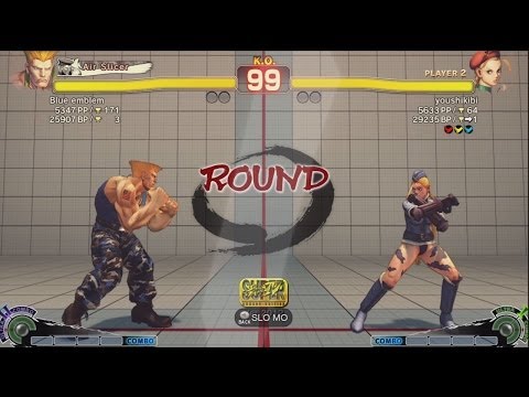 ACE・EIRIN (Guile) vs Youshikibi (Cammy) - AE 2012 Match *720p*