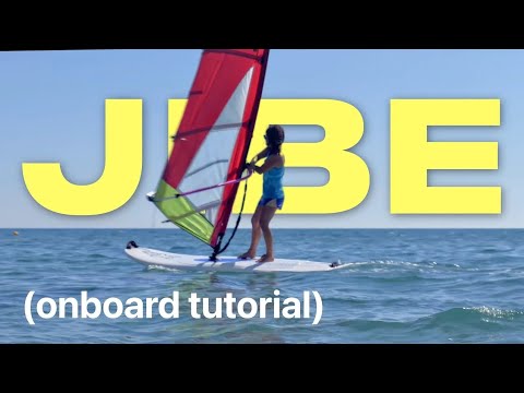How to gybe windsurfing (beginners)