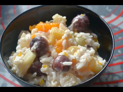 Rezept: Glorified Rice - Reis-Obst-Salat